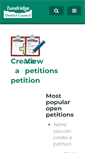 Mobile Screenshot of petitions.tandridge.gov.uk